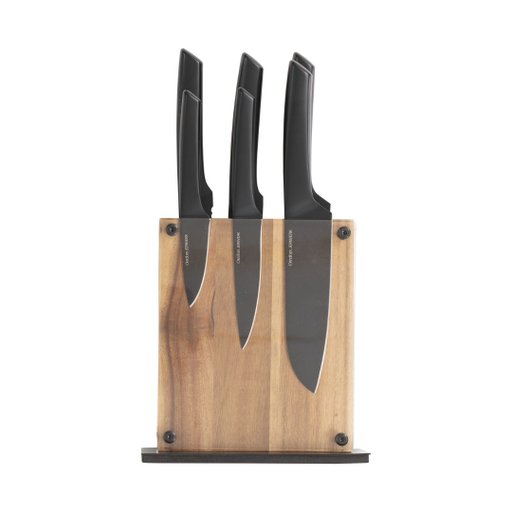 Knivset, 6 delar med knivblock