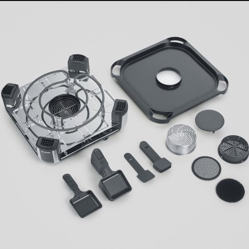 Raclette Smokeless – 8 personer
