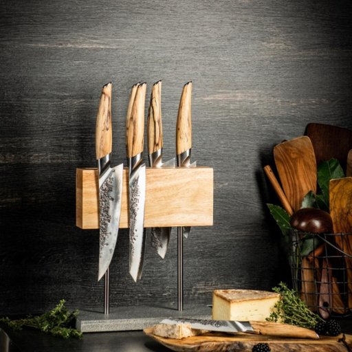 Ett Knivblock magnetisk Oak Ett Knivblock magnetisk Oak