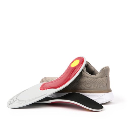 Skoinlägg 1-par Med stöd för pronation och hälsporre