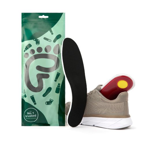 Skoinlägg 1-par Med stöd för pronation och hälsporre