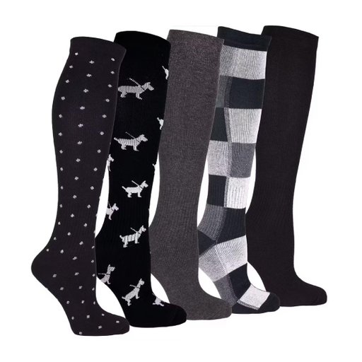 Stödstrumpor mörkt 5-pack Stödstrumpor mörkt 5-pack