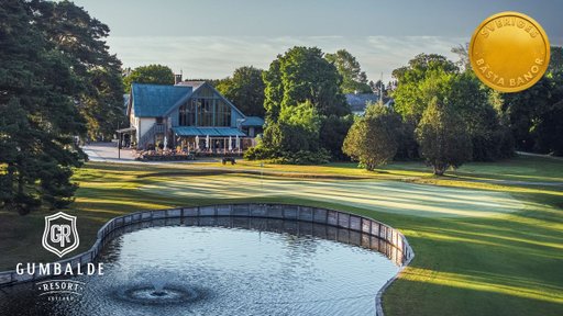 Spela golf på Gumbalde resort 