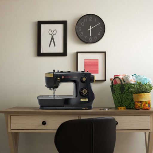 Singer HD500 Classic symaskin – svart och guld