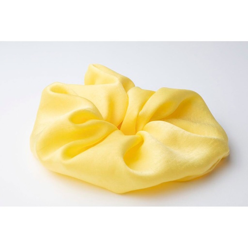 Pieces By Bonbon Vera Scrunchie Oversized Pastel Yellow