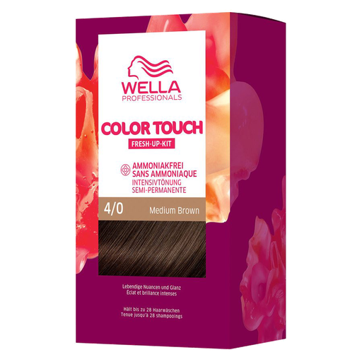 Wella Professionals Color Touch Pure Naturals 4/0 Medium Brown 130ml