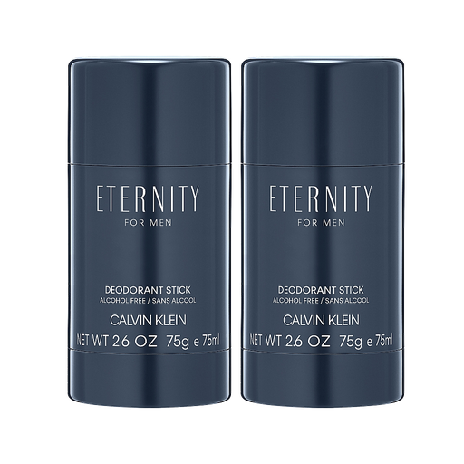 2-Pack Calvin Klein Eternity For Men Deodorant Stick 75ml