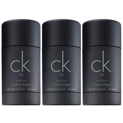 3-pack Calvin Klein CK Be Deodorant 75ml