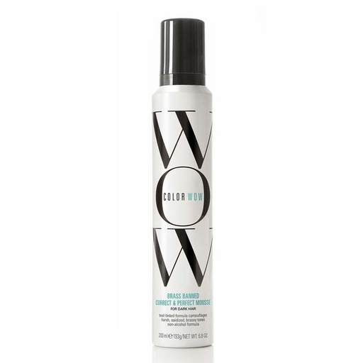 Color Wow Brass Banned Correct & Perfect Mousse For Dark Hair 200ml