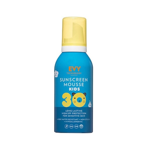 EVY Sunscreen Mousse SPF 30 For Kids 150ml