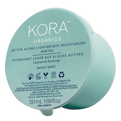 KORA Organics Active Algae Lightweight Moisturizer Refill Pod 50ml