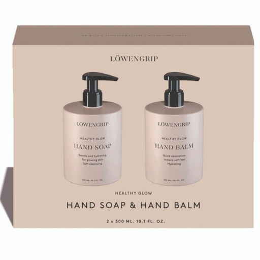 Löwengrip Healthy Glow Hand Soap & Hand Balm Duo Pack 2 x 300ml