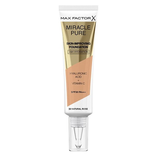 Max Factor Miracle Pure Skin-Improving Foundation 50 Natural Rose 30ml