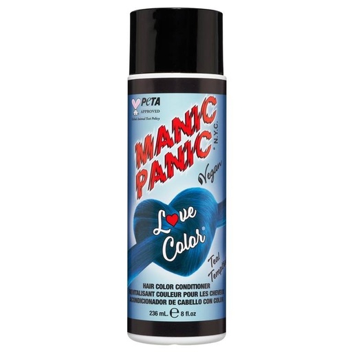 Manic Panic Love Color® Hair Color Conditioner Teal Temptress 236ml