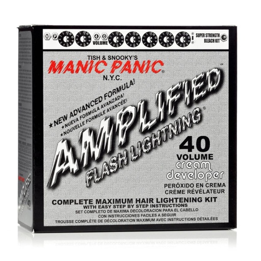 Manic Panic Flash Lighting Amplified 40 Volume Complete Bleach Kit