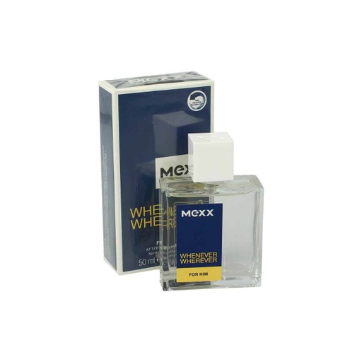 Mexx Whenever Wherever For Him After Shave Spray 50ml