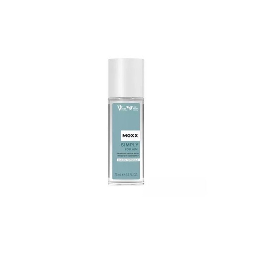 Mexx Simply For Him Clean Formula Deodorant Spray 75ml