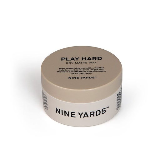 Nine Yards Play Hard Dry Matte Paste 100ml