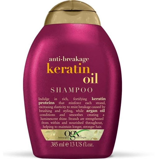 OGX Anti Breakage Keratin Oil Shampoo 385ml