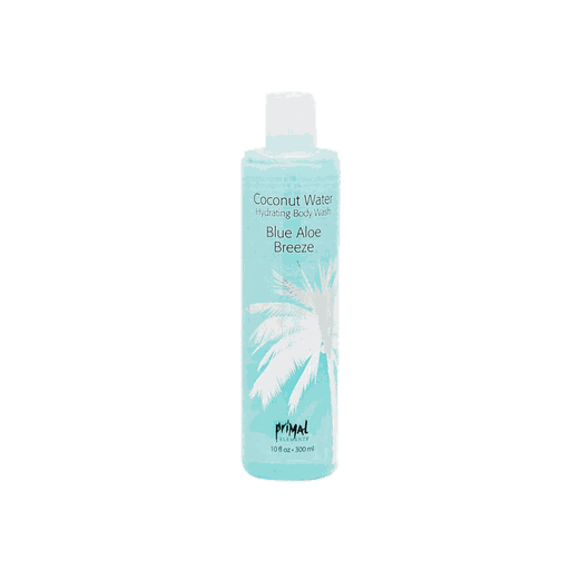 Primal Elements Coconut Water Hydrating Body Wash Blue Aloe Breeze 300ml