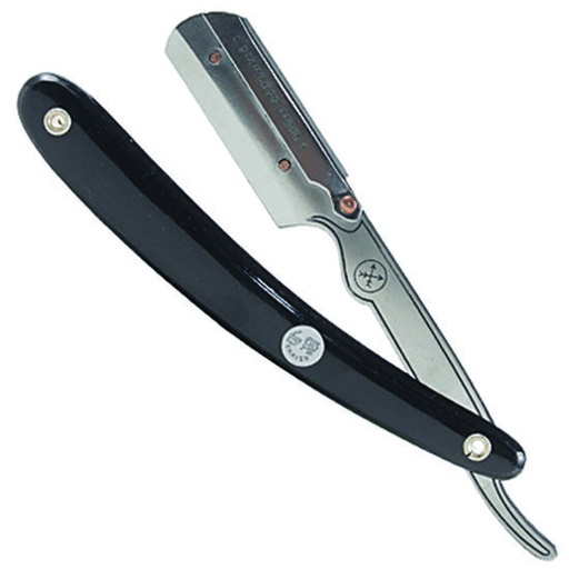 Parker Black ABS Handle Clip Type Barber/Straight Razor