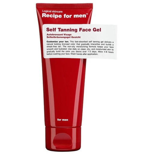 Recipe for men Soft Self Tanning Gel 75ml