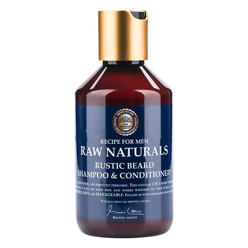 Raw Naturals Rustic Beard Shampoo & Conditioner 250ml