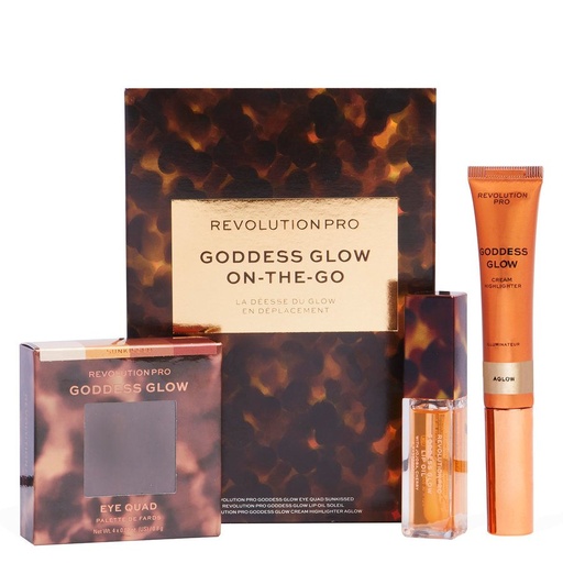 Makeup Revolution Pro Goddess Glow On-The-Go Set