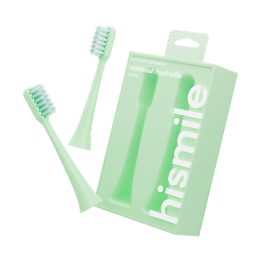 Hismile Toothbrush Replacement Heads Green