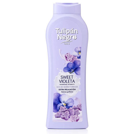 Tulipan Negro Duschtvål Sweet Violeta 650ml