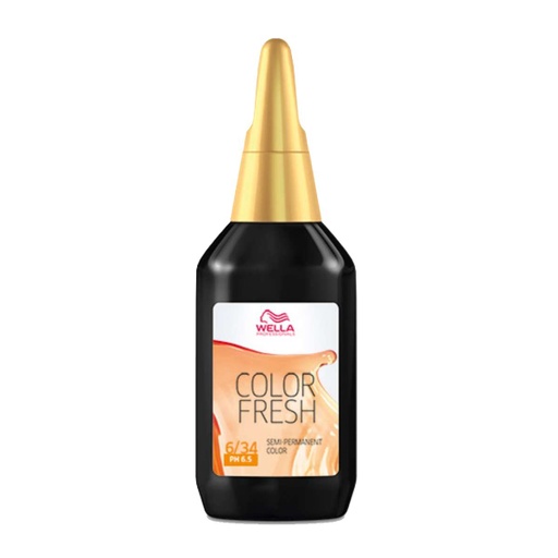 Wella Professionals Color Fresh Dark Gold Red Blonde 6/34 75ml