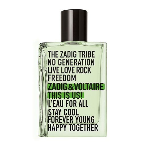 Zadig & Voltaire This is Us! L'Eau For All Edt 50ml