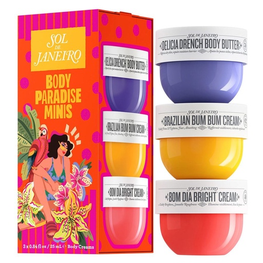 Sol de Janeiro Body Paradise Minis Gift Box