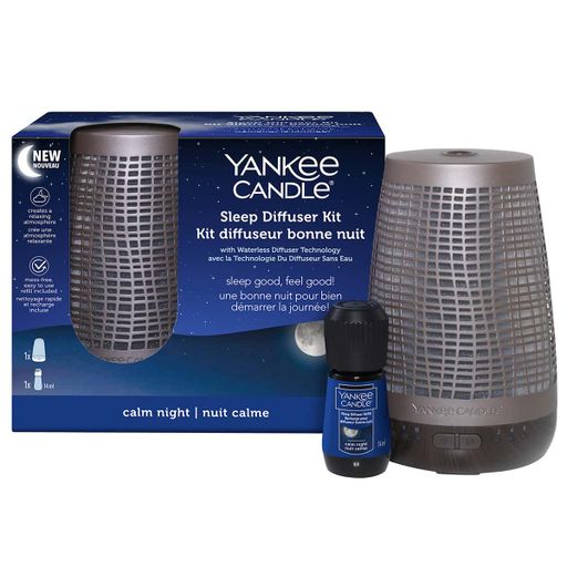 Yankee Candle Sleep Diffuser Starter Kit Bronze