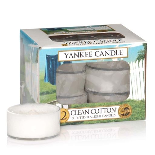 Yankee Candle Tealight Clean Cotton