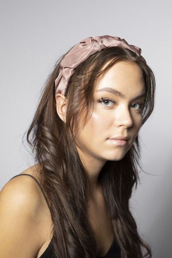 Pieces By Bonbon Else Headband Pink (Gammelrosa)