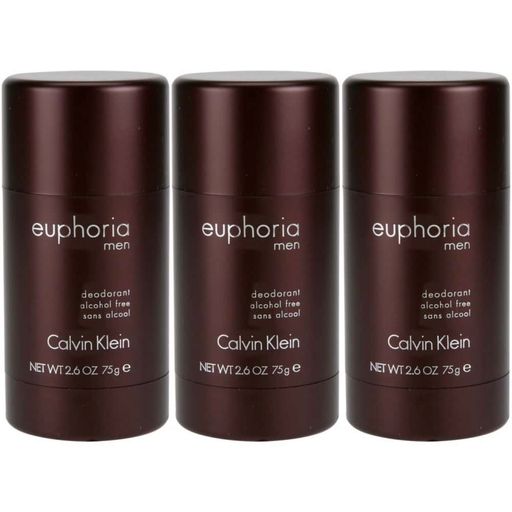 3-Pack Calvin Klein Euphoria Deostick 75ml