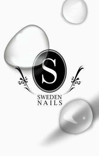 Sweden Nails White Snow