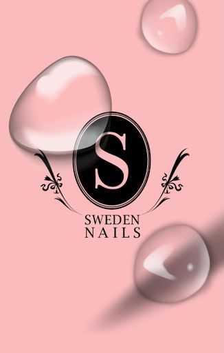 Sweden Nails Peach