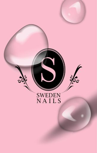 Sweden Nails Butterfly Pink