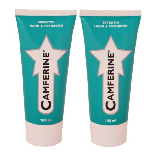 2-Pack Camferine Hand & Fotkräm 100ml