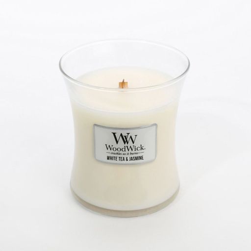 WoodWick Medium White Tea & Jasmine