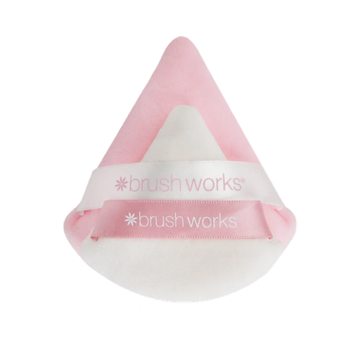 Brushworks Triangle Powder Puff Duo