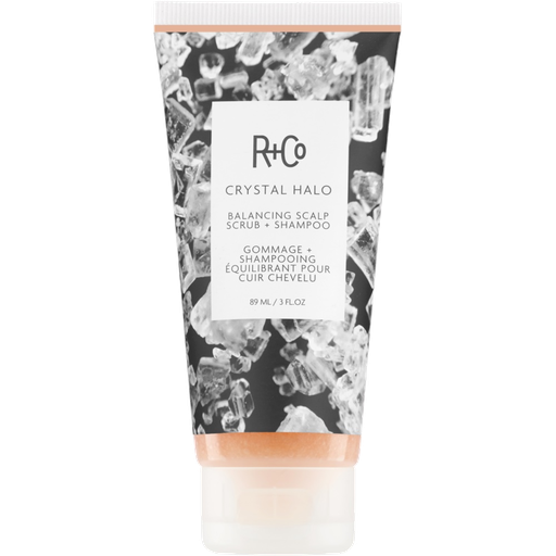 R+Co Crystal Halo Balancing Scalp Scrub + Shampoo 89ml