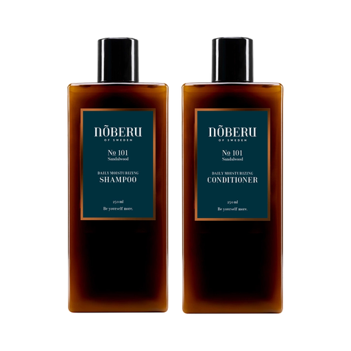 Nõberu Daily Moisturizing Shampoo & Conditioner Sandalwood 250ml