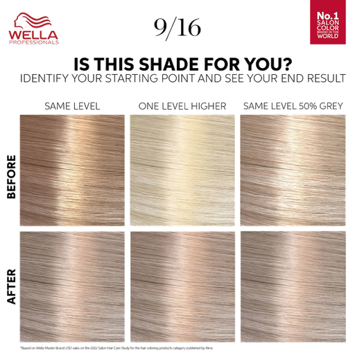 Wella Professionals Color Touch Pure Naturals 9/16 Icy Ash Blonde 130ml