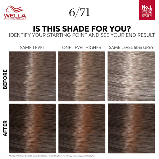 Wella Professionals Color Touch Pure Naturals 6/71 Medium Maple Brown 130ml