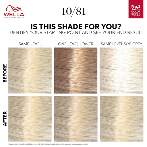 Wella Professionals Color Touch Pure Naturals 10/81 Platinum Blonde 130ml