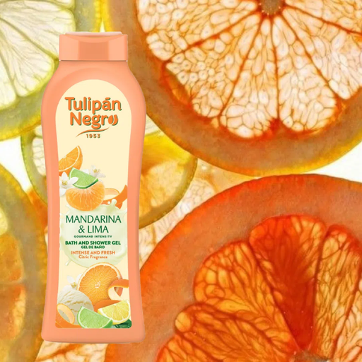 Tulipan Negro Mandarina & Lima Bath & Shower Gel 650ml