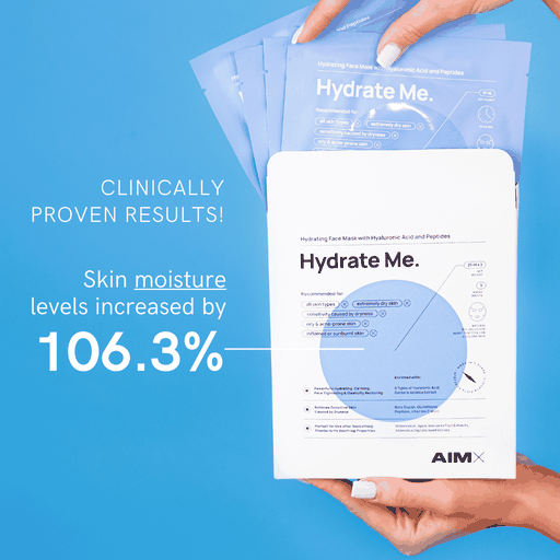 AIMX Hydrate Me moisturizing face mask with Peptides 25ml